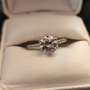 Engagement Ring - Angelix Round Cut 2ct